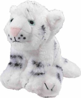 Obrázek z Tygr bílý plyš ECO, malý 